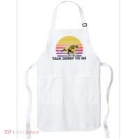 Talk Derby To Me Horse Racing Jockeys Sunset Race Apron thumb 0
