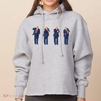 Trump Dance Ladies Heavyweight Boxy Pullover Hoodie thumb 0