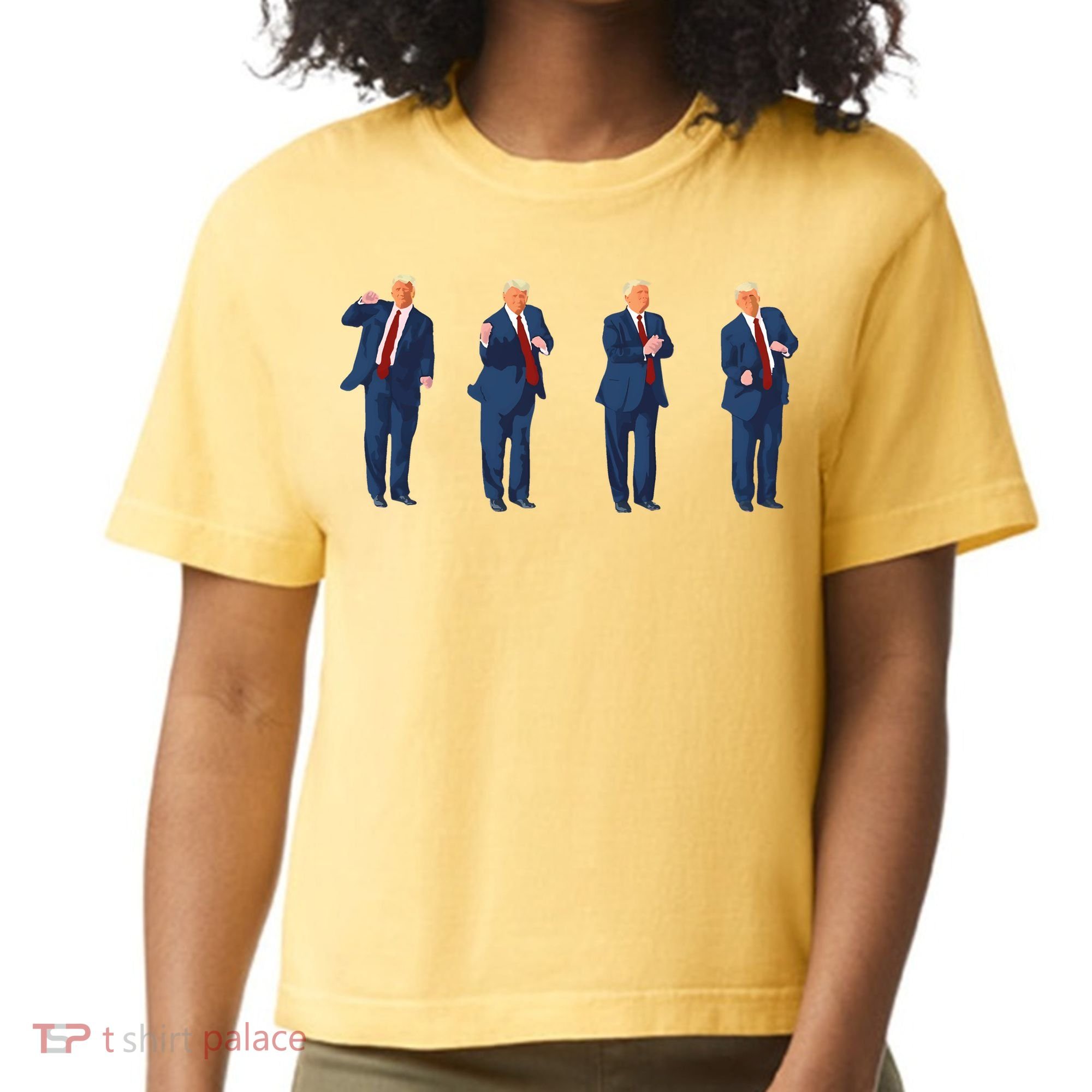 Trump Dance Comfort Colors Boxy T-Shirt