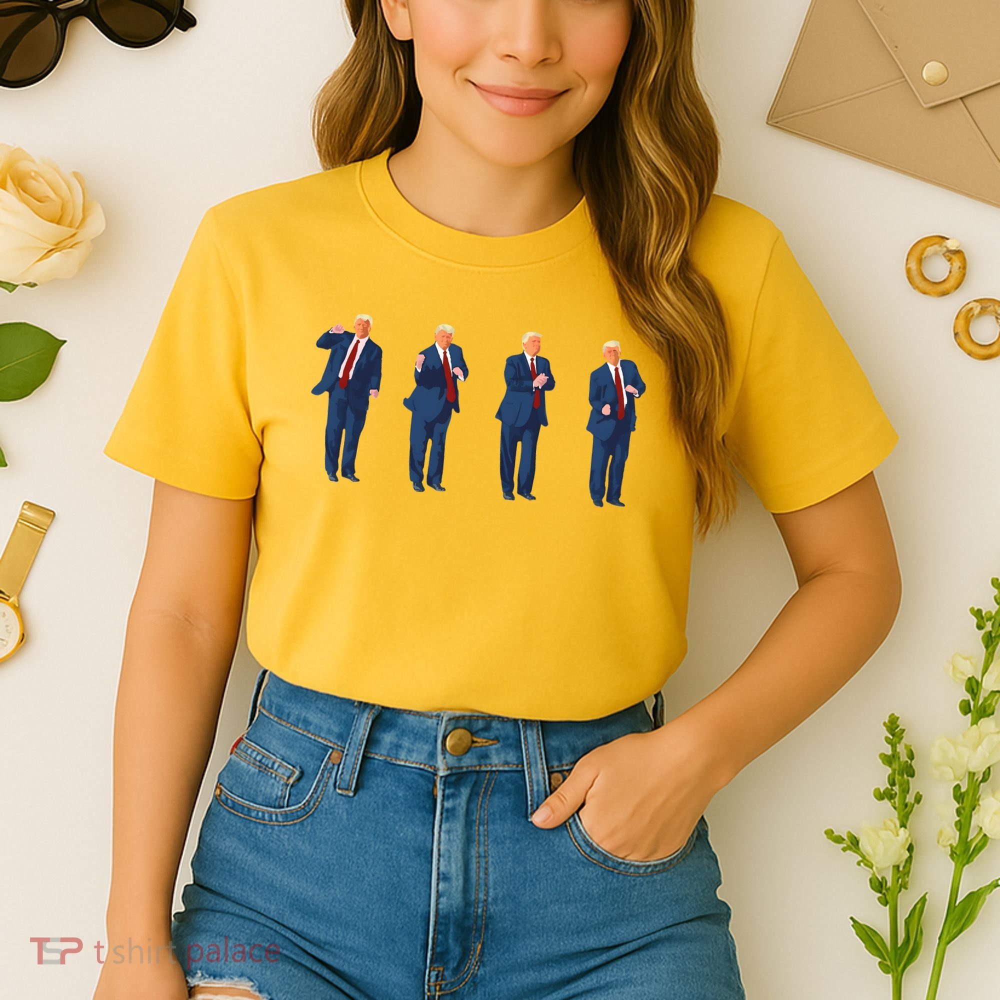 Trump Dance Comfort Colors Boxy T-Shirt