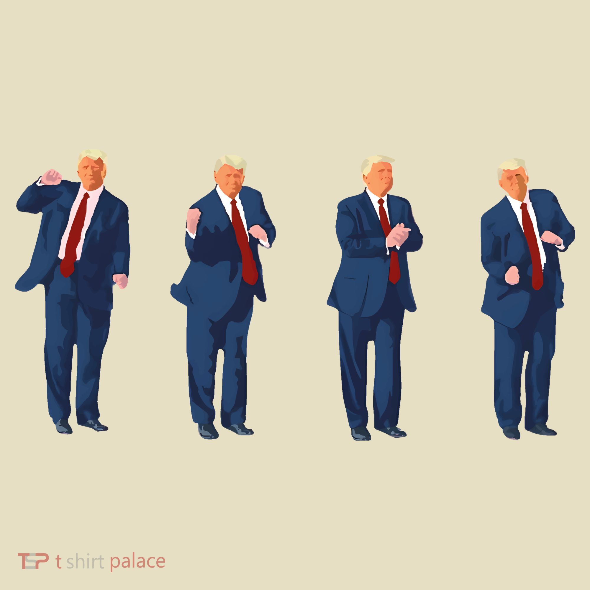 Trump Dance Comfort Colors Boxy T-Shirt