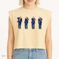 Trump Dance Garment-Dyed Women's Muscle Tee thumb 2