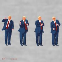 Trump Dance Ladies PosiCharge Tri-Blend Wicking Tank thumb 2
