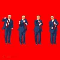 Trump Dance Santa Hat thumb 1