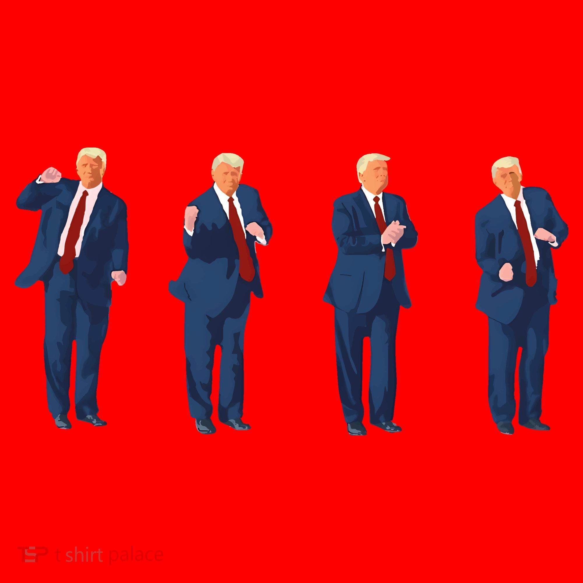 Trump Dance Santa Hat