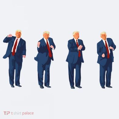 Trump Dance Sueded Cloud Jersey T-Shirt