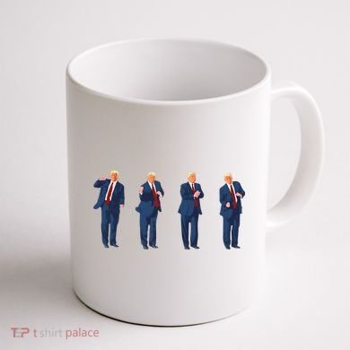 Trump Dance Coffee Mug back