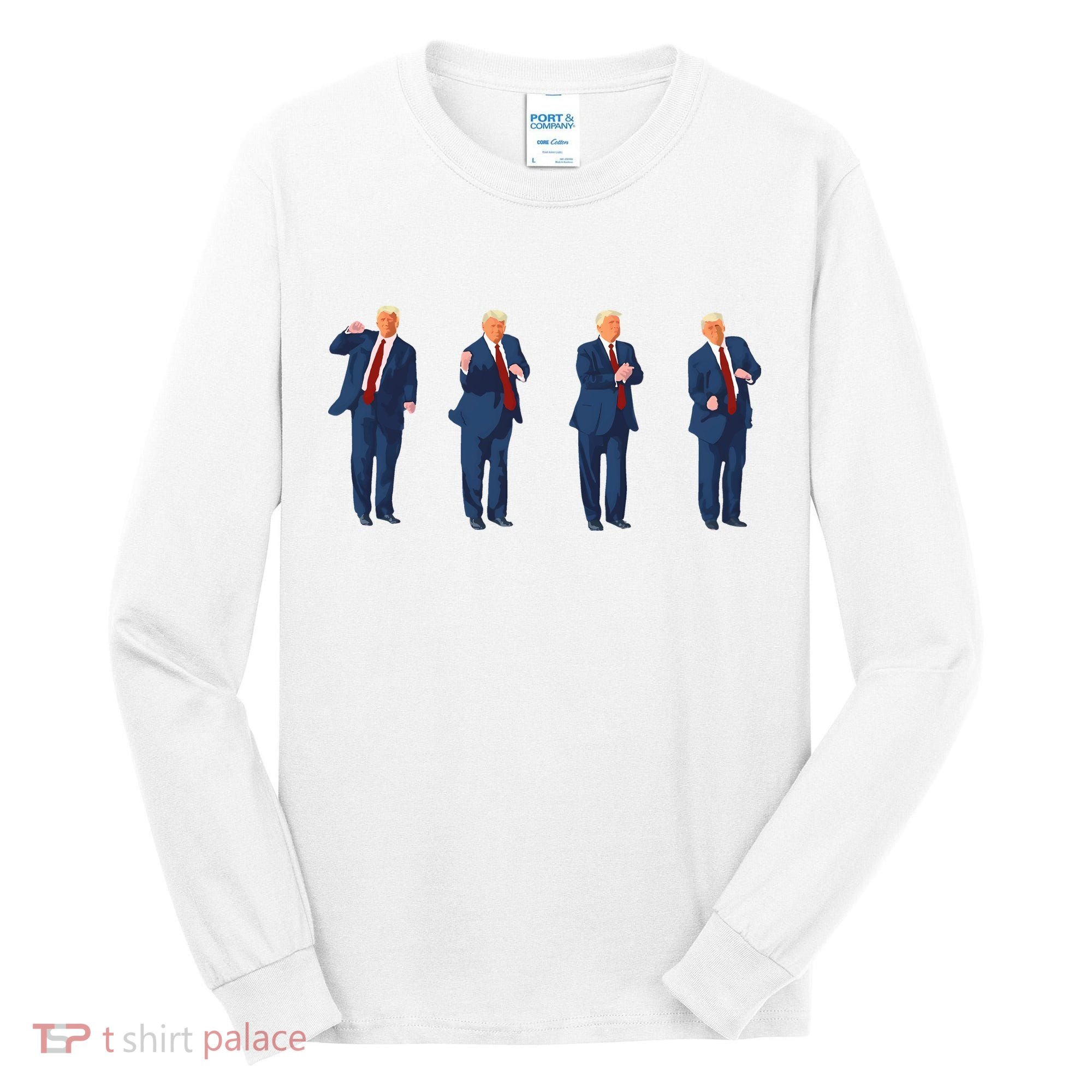 Trump Dance Tall Long Sleeve Shirt