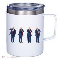 Trump Dance 12oz Stainless Steel Coffee Mug thumb 0