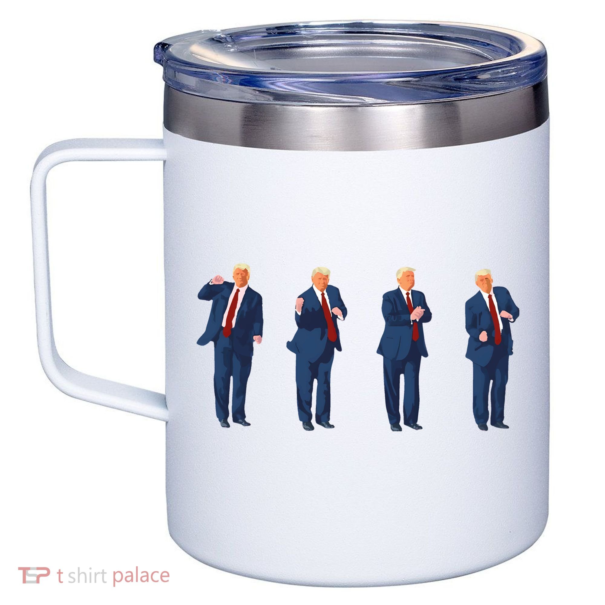 Trump Dance 12oz Stainless Steel Coffee Mug