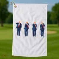 Trump Dance Golf Towel thumb 1