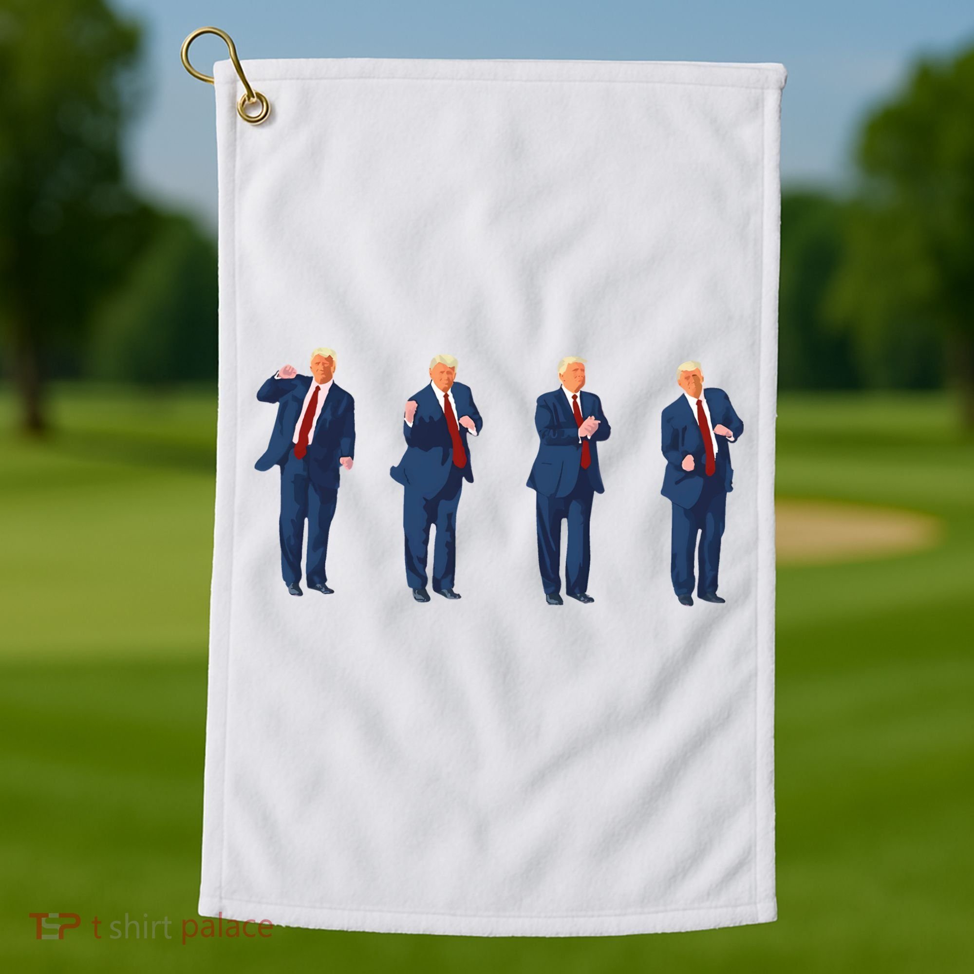 Trump Dance Golf Towel
