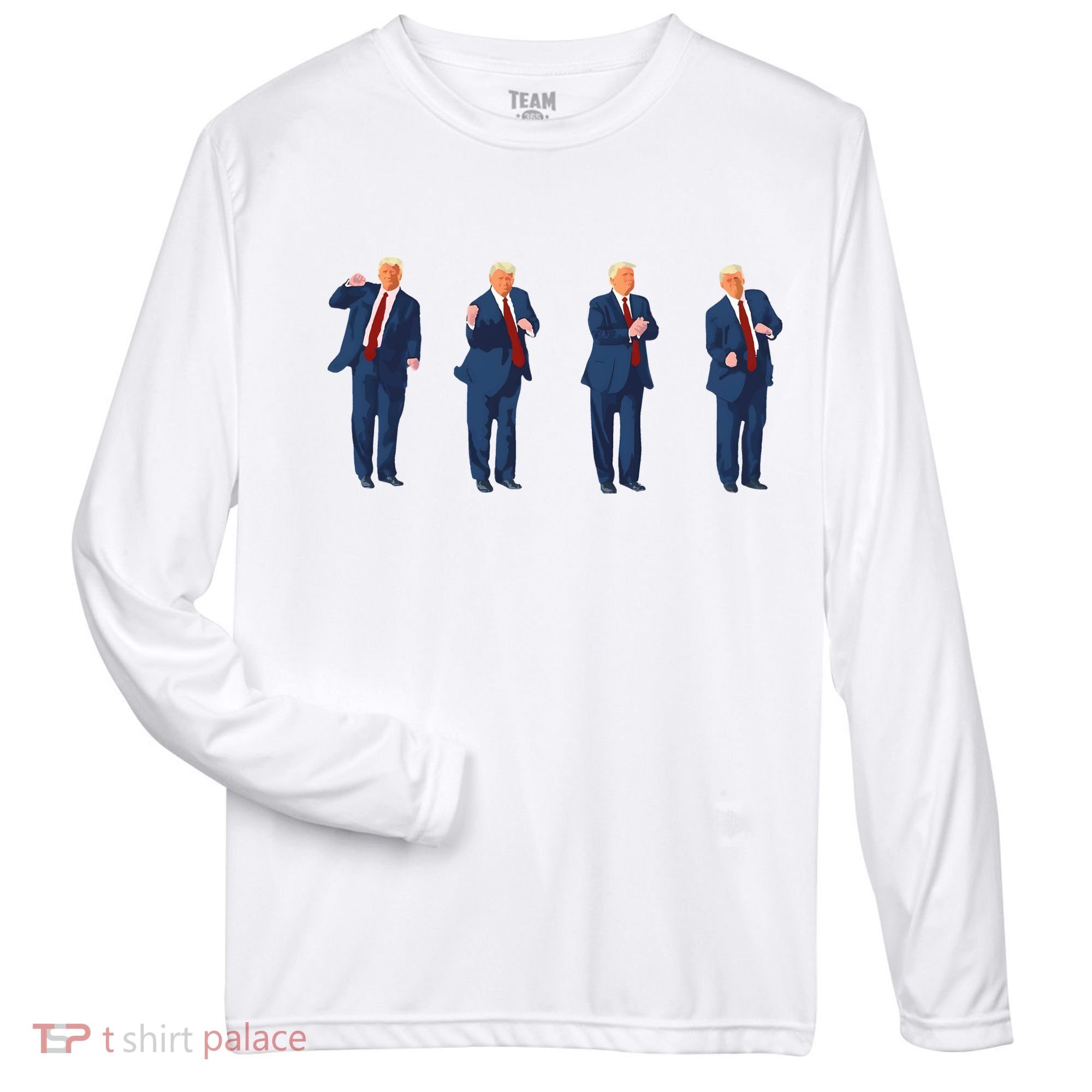 Trump Dance Zone Performance Long-Sleeve T-Shirt