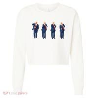 Trump Dance Cropped Pullover Crew thumb 0