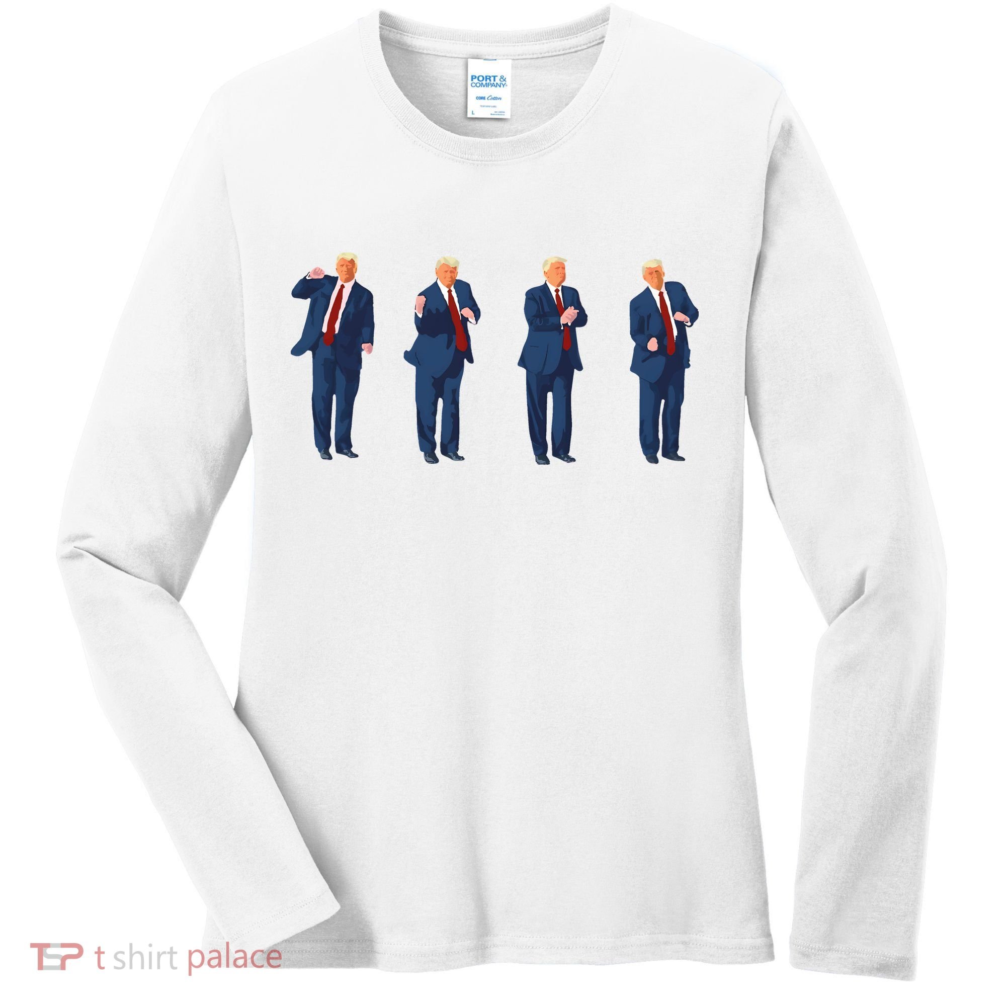 Trump Dance Women's Long Sleeve Shirt