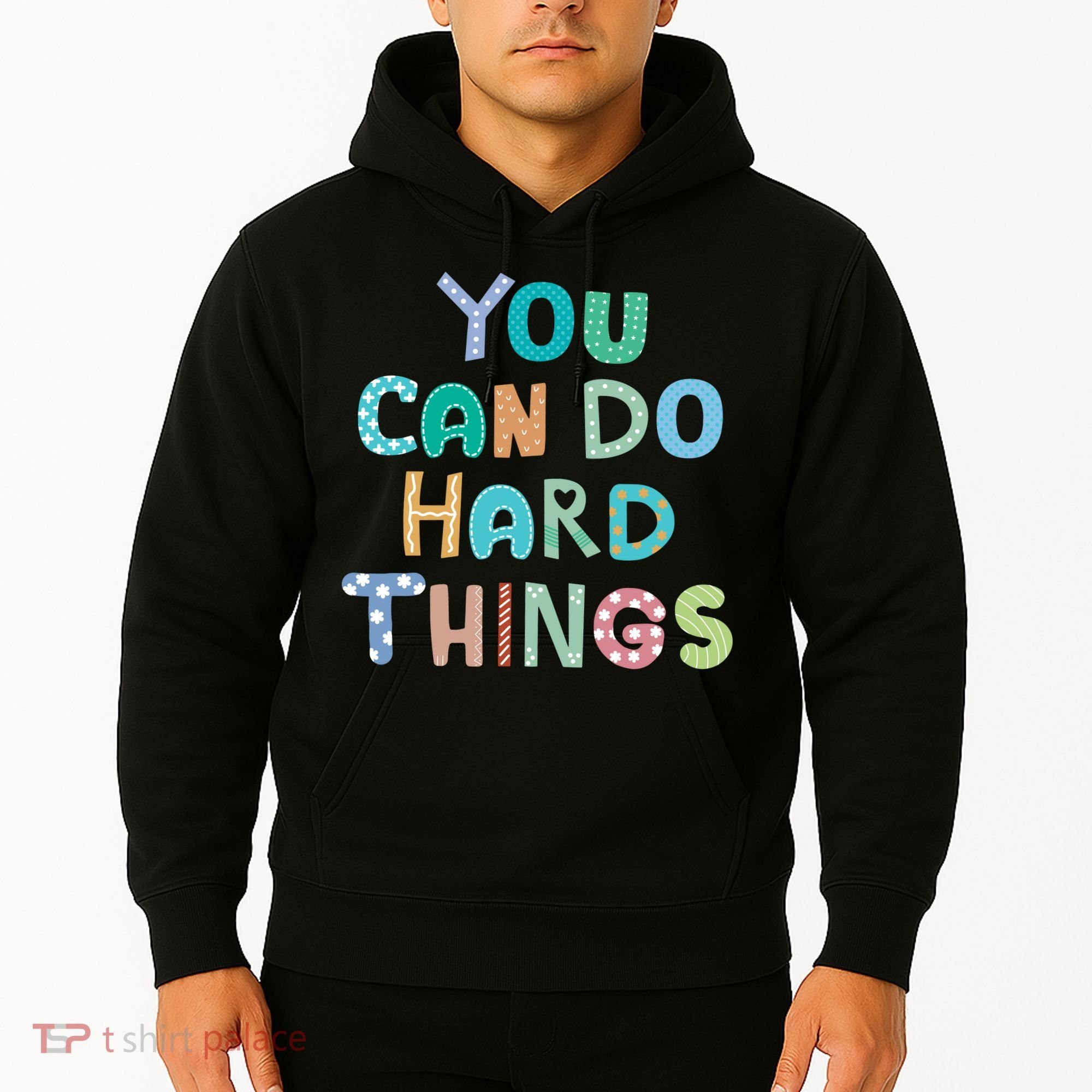 Test Day Teacher You Can Do Hard Things Hoodie