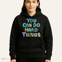 Test Day Teacher You Can Do Hard Things Hoodie thumb 5