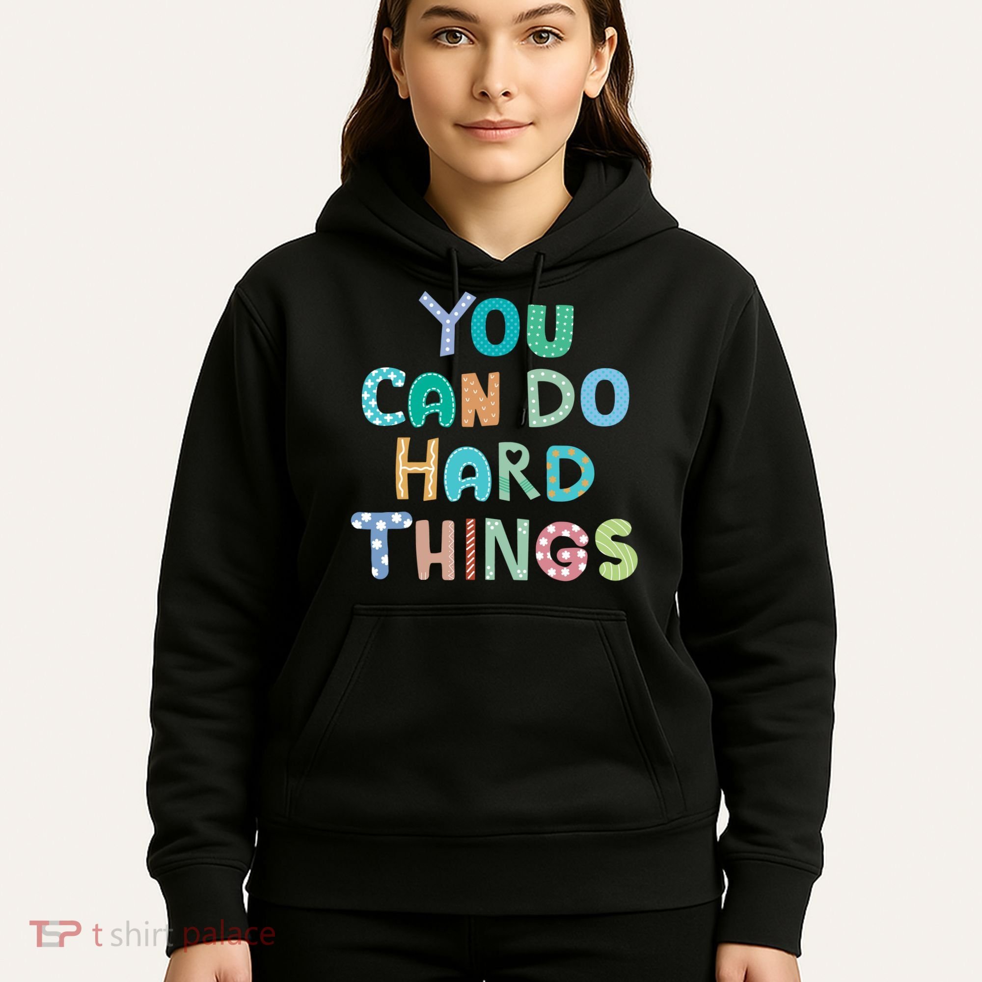 Test Day Teacher You Can Do Hard Things Hoodie