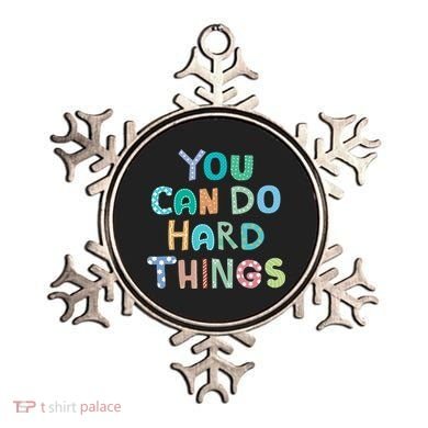 Test Day Teacher You Can Do Hard Things Ornament