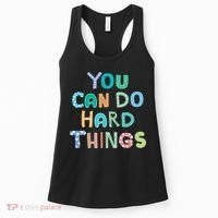 Test Day Teacher You Can Do Hard Things Women's Tank Top thumb 0
