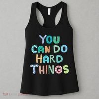 Test Day Teacher You Can Do Hard Things Women's Tank Top thumb 3