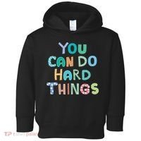 Test Day Teacher You Can Do Hard Things Toddler Hoodie thumb 0