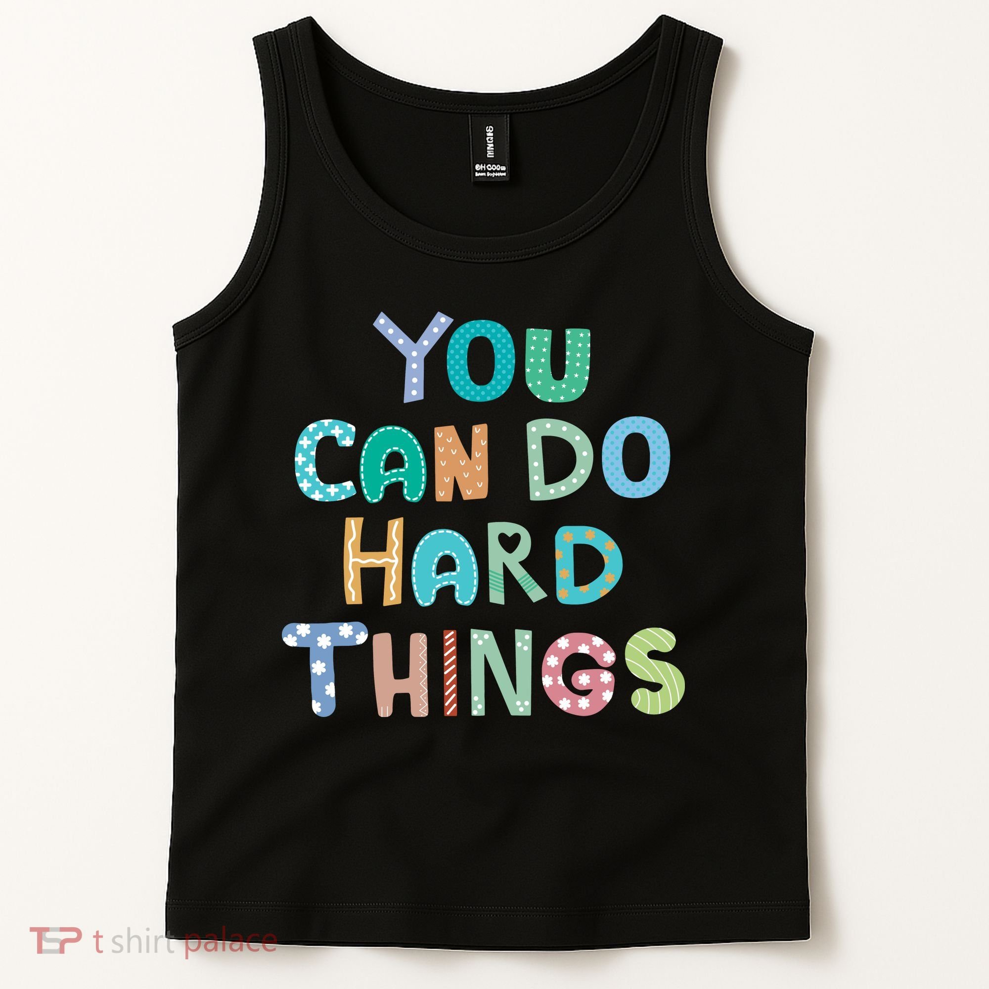 Test Day Teacher You Can Do Hard Things Tank Top