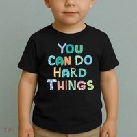 Test Day Teacher You Can Do Hard Things Toddler T-Shirt thumb 2