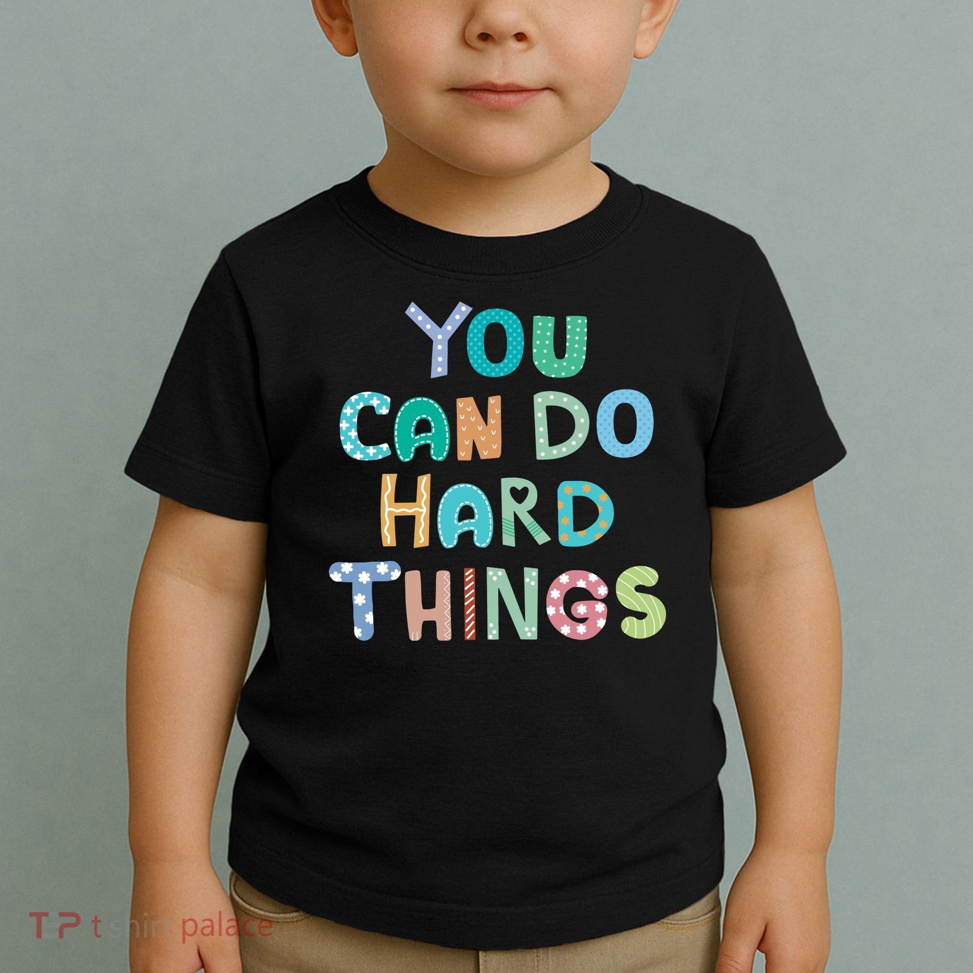 Test Day Teacher You Can Do Hard Things Toddler T-Shirt