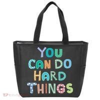 Test Day Teacher You Can Do Hard Things Tote Bag thumb 0