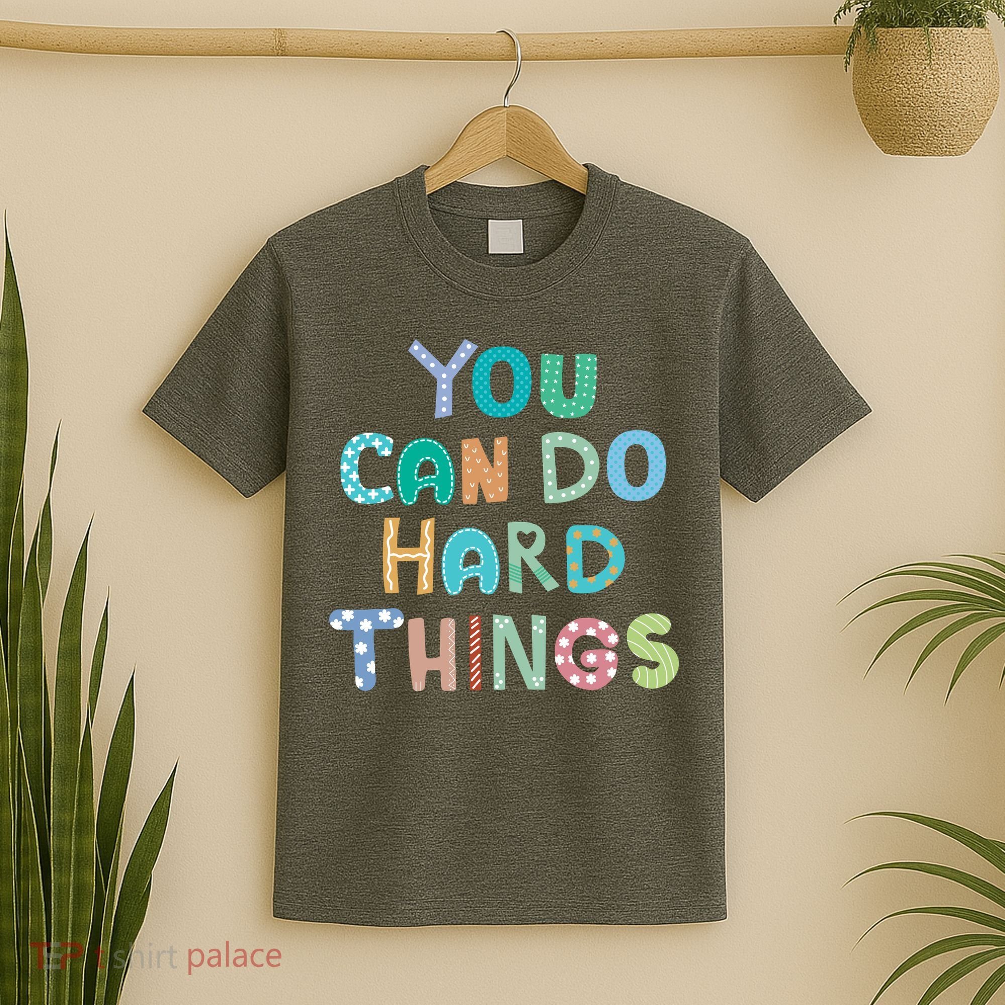Test Day Teacher You Can Do Hard Things T-Shirt