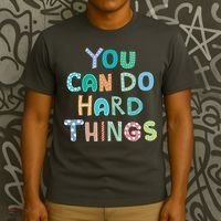Test Day Teacher You Can Do Hard Things T-Shirt thumb 3