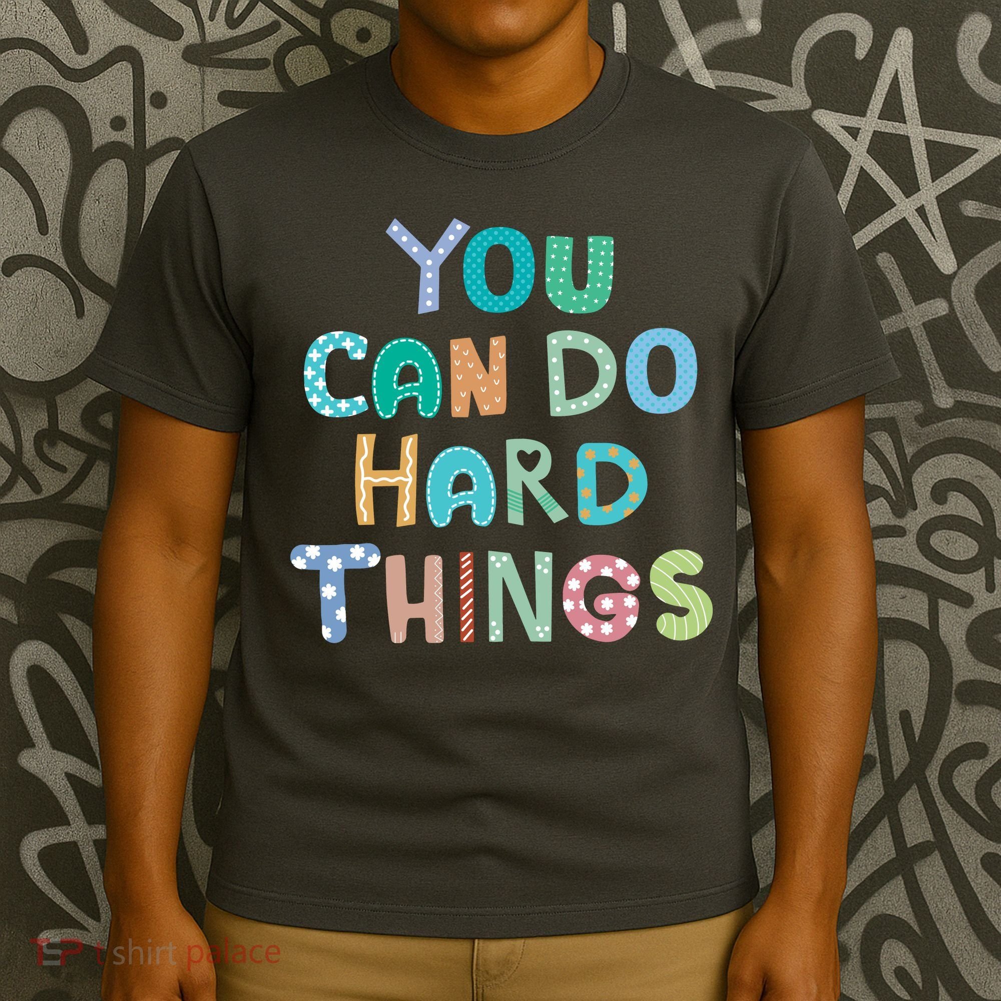Test Day Teacher You Can Do Hard Things T-Shirt