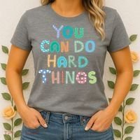 Test Day Teacher You Can Do Hard Things Women's T-Shirt thumb 2