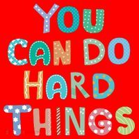 Test Day Teacher You Can Do Hard Things Santa Hat thumb 1