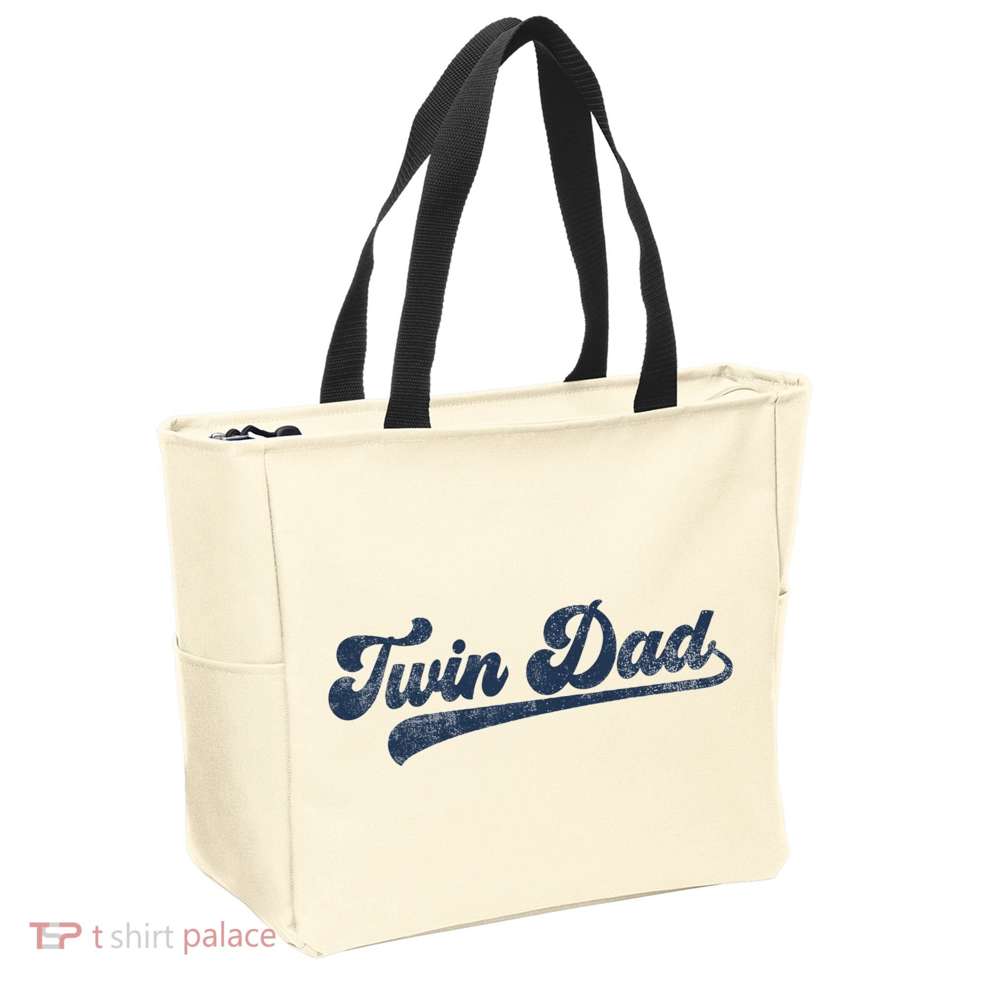 Twin Dad Tote Bag
