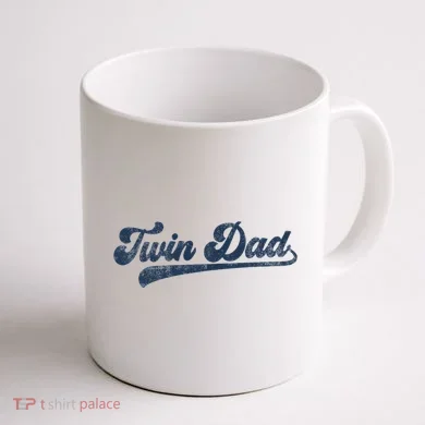 Twin Dad Coffee Mug back