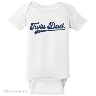 Twin Dad Baby Bodysuit