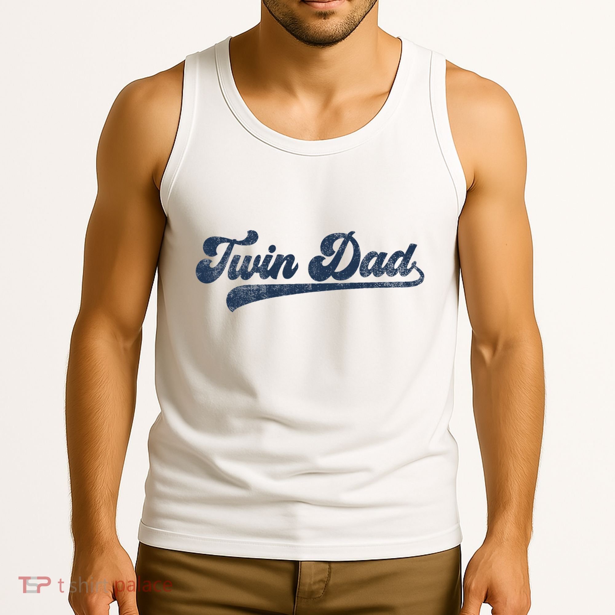 Twin Dad Tank Top
