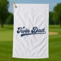 Twin Dad Golf Towel thumb 1