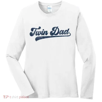 Twin Dad Women's Long Sleeve Shirt
