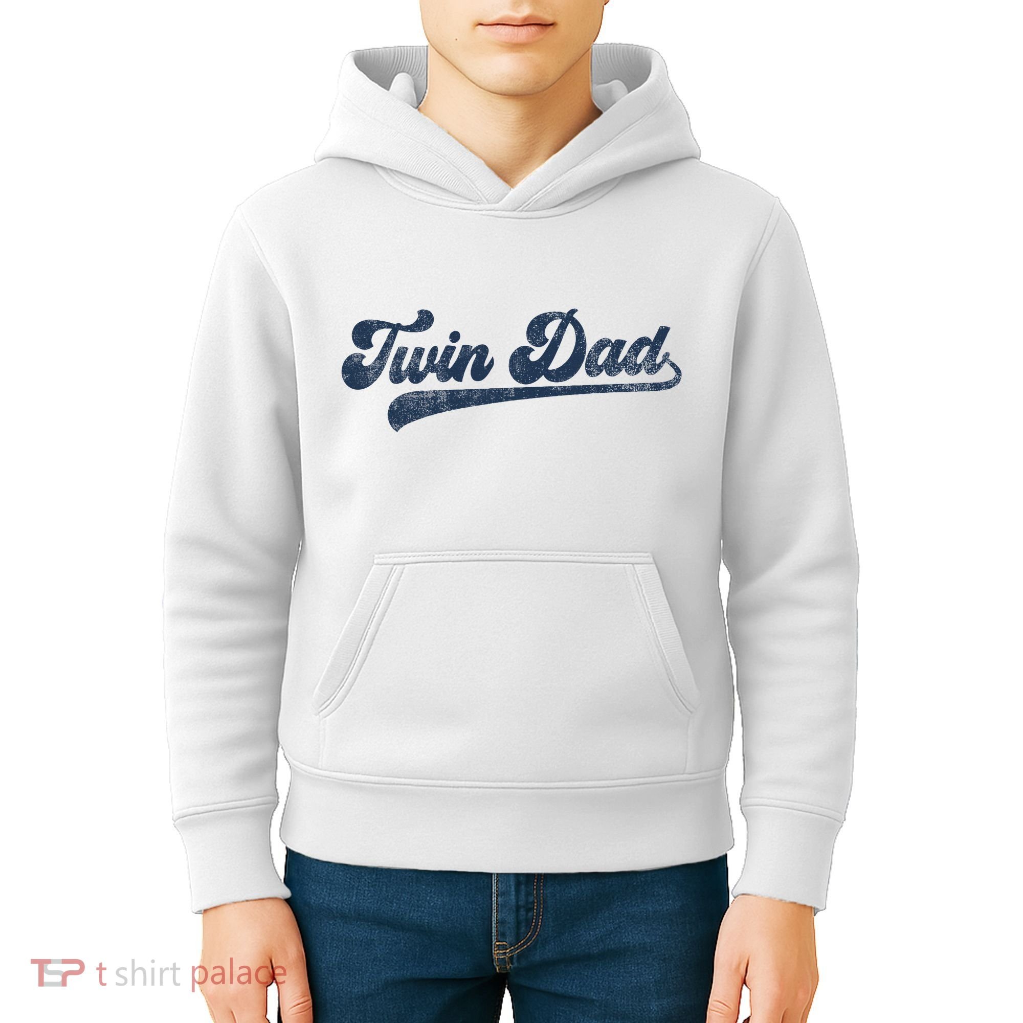 Twin Dad Kids Hoodie