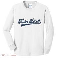 Twin Dad Kids Long Sleeve Shirt thumb 0