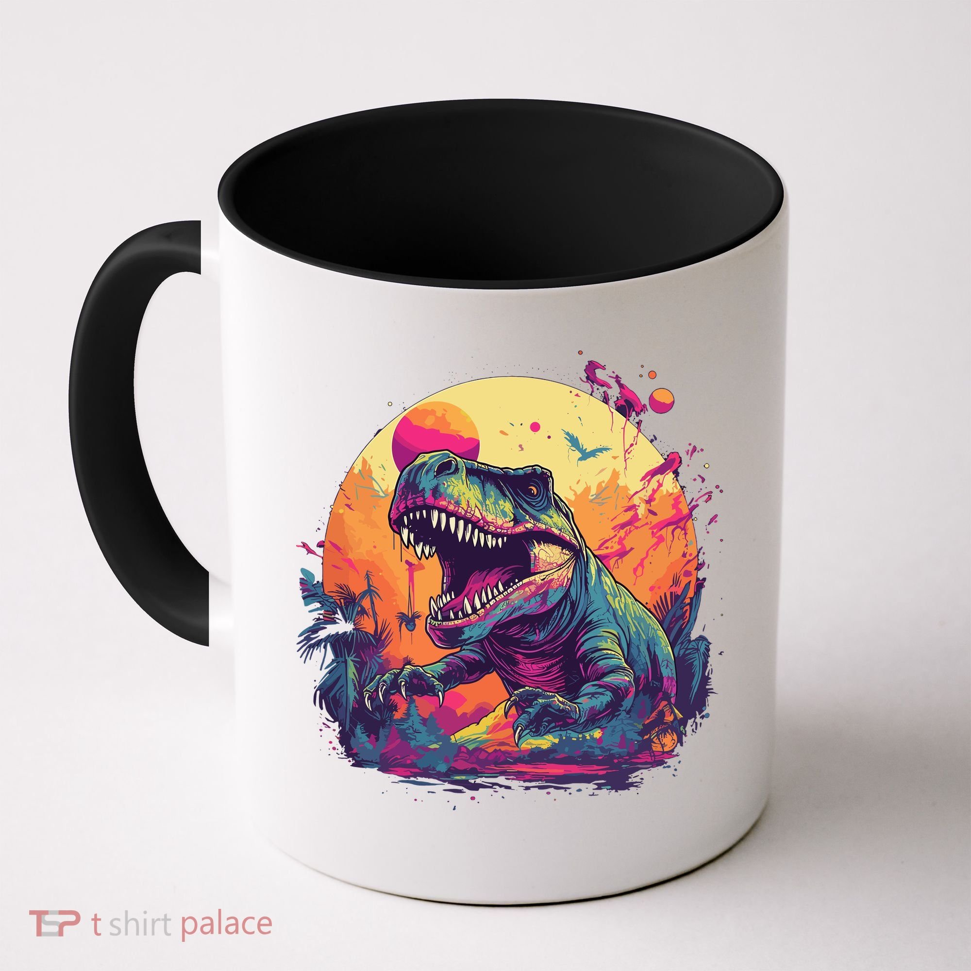 Trex Dinosaur Coffee Mug