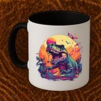 Trex Dinosaur Coffee Mug thumb 2