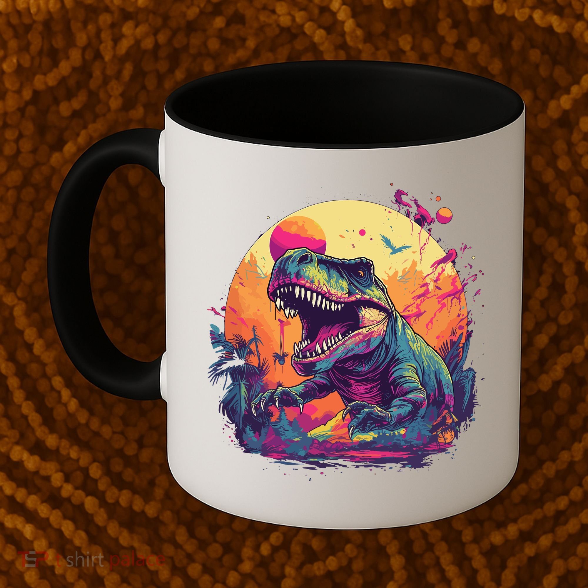 Trex Dinosaur Coffee Mug
