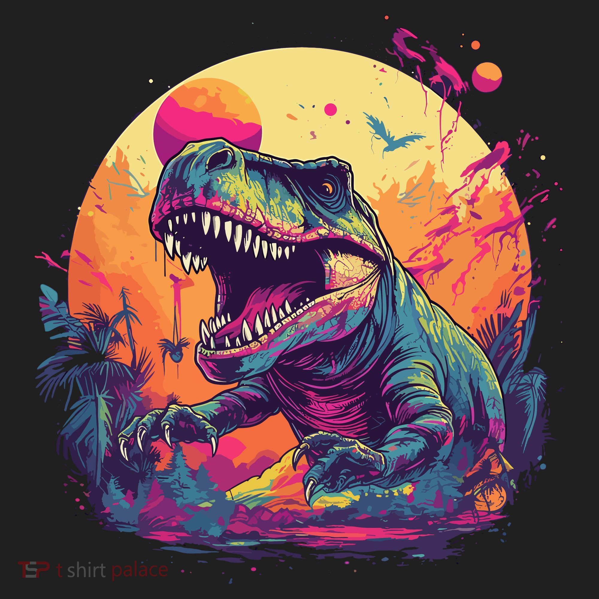 Trex Dinosaur Tumbler