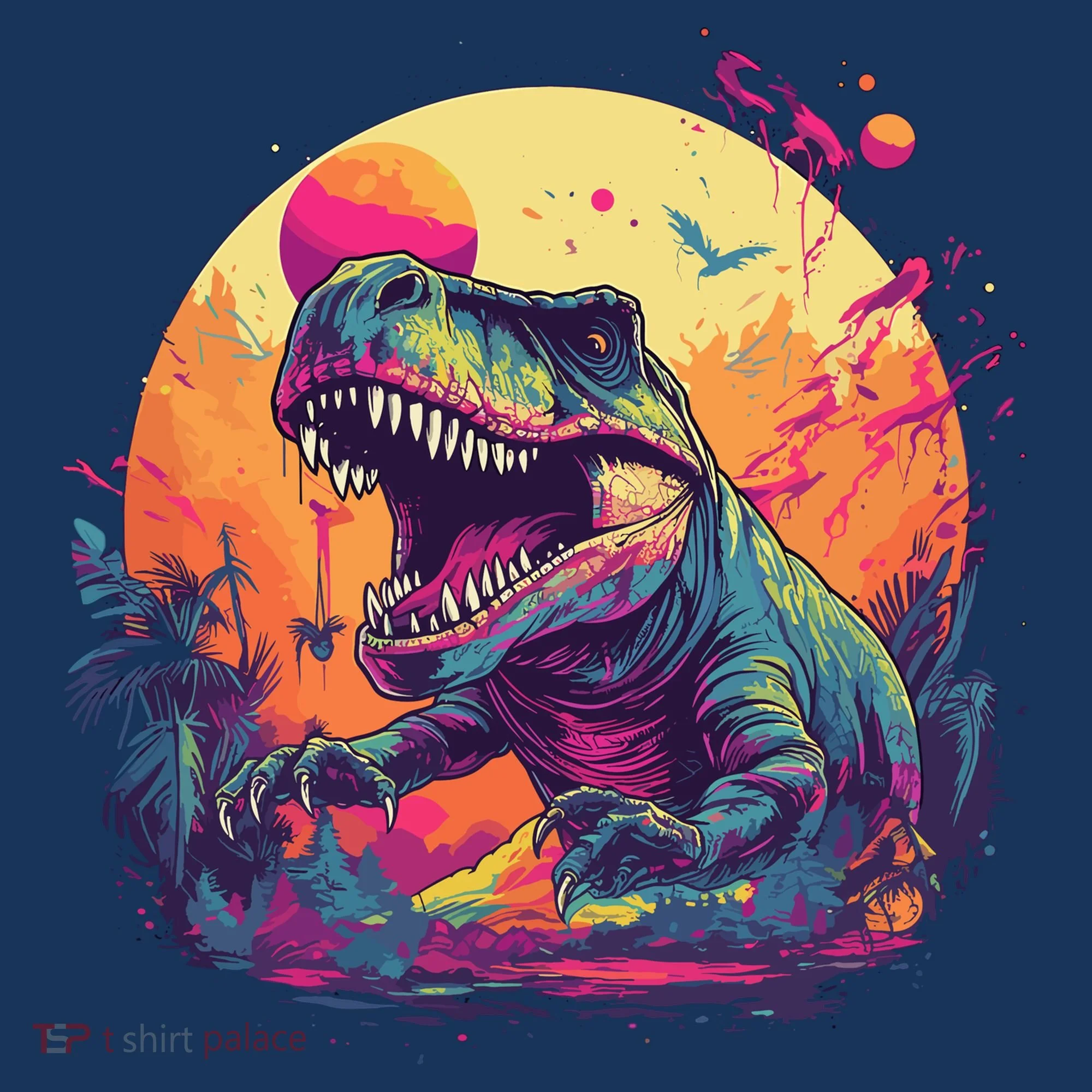 Trex Dinosaur Doggie Tank