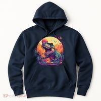 Trex Dinosaur Hoodie thumb 0