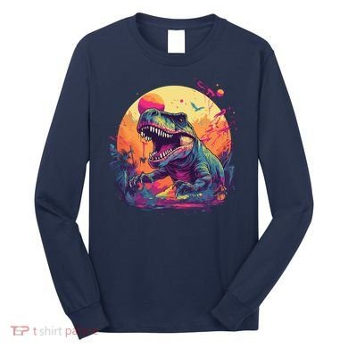 Trex Dinosaur Long Sleeve Shirt